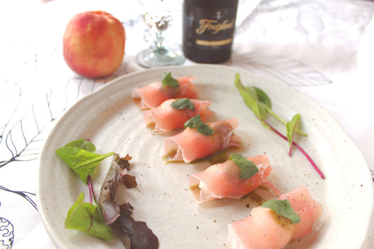 生ハムとももふるの前菜