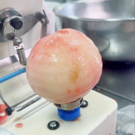 今年の桃加工が、無事に終わりました